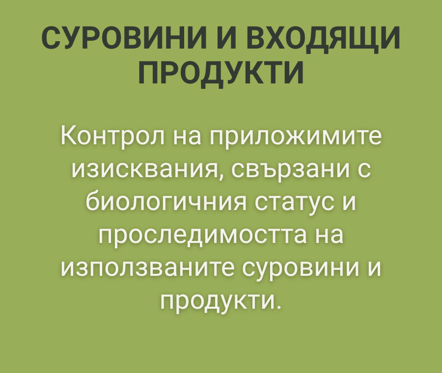 Преработка на биологични продукти